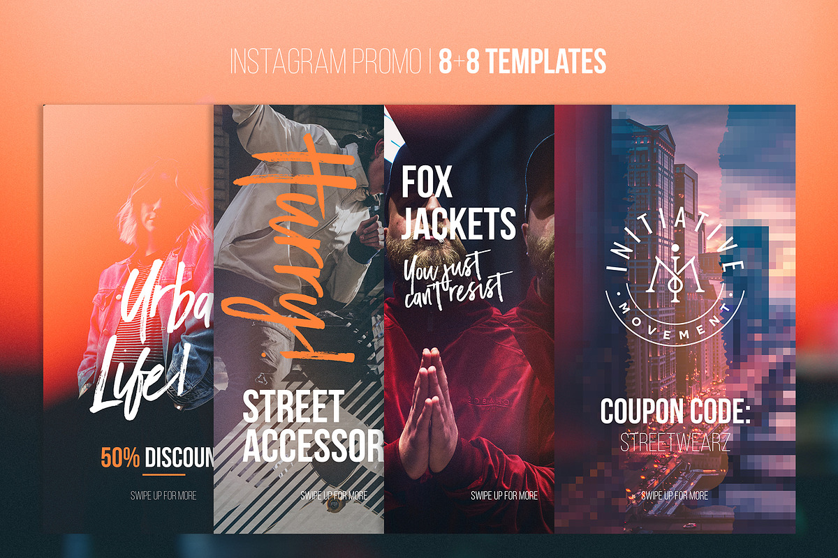 Urban Fashion Instagram Toolkit, a Social Media Template by kleonz (Photo 4 of 4)