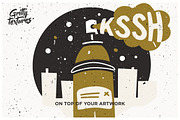 Gritty Textures, a Texture Graphic by Nice To Must Have (Thumbnail 3 of 5)