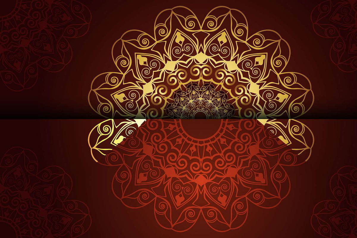 560+ Mandala Design Mega Collection, a Decorative Illustration by NJ Himel (Photo 128 of 289)