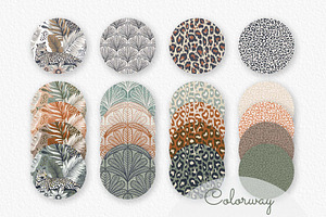 Wild Bohemia Vector Patterns