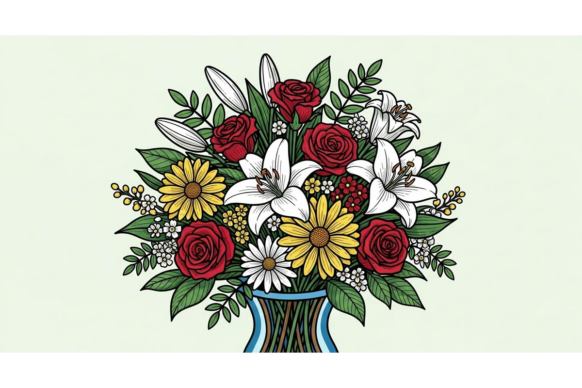 Coloring Pages for Adults, an Object Graphic by RVECT