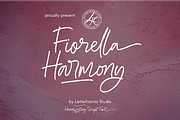 Fiorella Harmony Font, a Handwritten Font by Letterhanna Studio (Thumbnail 1 of 9)