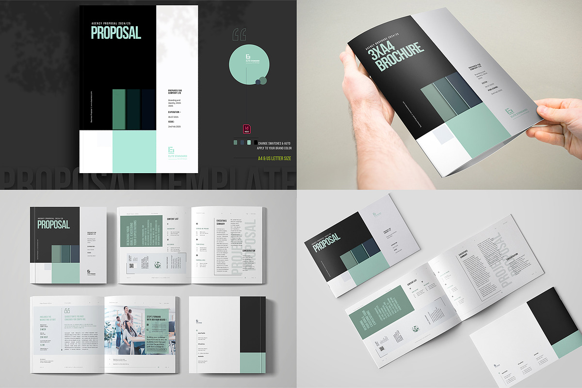 Proposal Set, a Brochure Template by Elite_Standard (Photo 1 of 35)