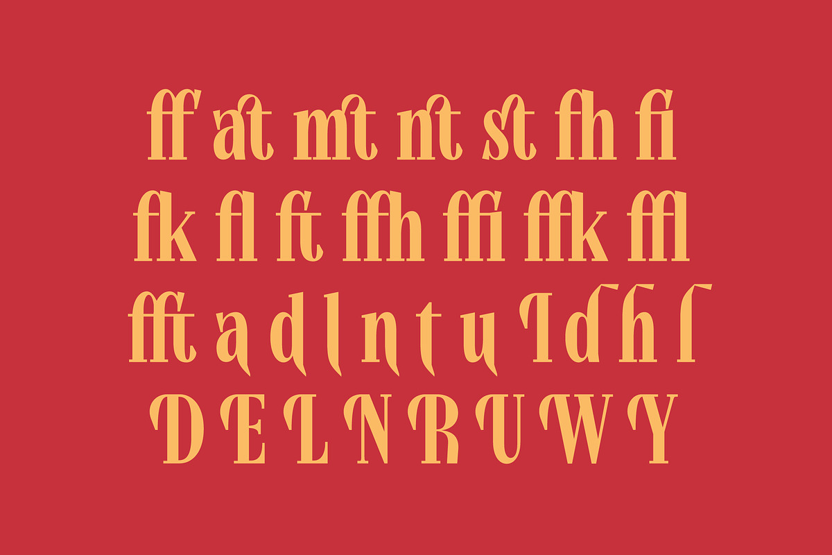 Bromtiz Elegant Vintage Serif, a Serif Font by timelesstype.co (Photo 11 of 15)