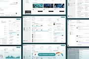 TeamCollaboration Project SaaS UIKit, an UI Kit Template by Creative Perspective (Thumbnail 3 of 5)