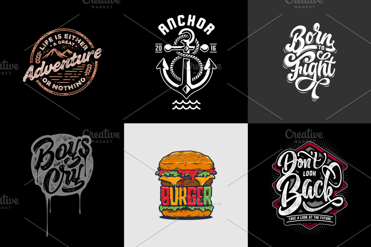 Illustrations Vector Bundle, an Illustration by Doniel Worx (Photo 2 of 6)
