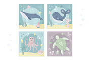 Under the sea, an Animal Illustration by LartGraphics (Thumbnail 12 of 14)