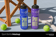 Sport Bottle Mockup, a Cups & Container Mockup by graphicook (Thumbnail 1 of 4)
