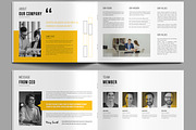 Company Profile Landscape Layout, a Brochure Template by MightyDesign (Thumbnail 2 of 8)