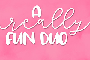 Totally Lovely - A Font Pair