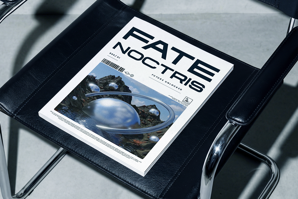 Orvexa Modern Futuristic Sci-Fi Font, a Sans Serif Font by Rasio Studio (Photo 10 of 10)