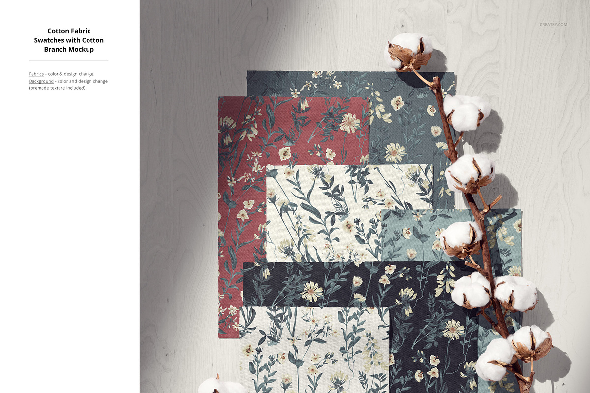 Fabric Factory v.7 Mockup Bundle, a Merchandise Mockup by creatsy5 (Photo 42 of 55)