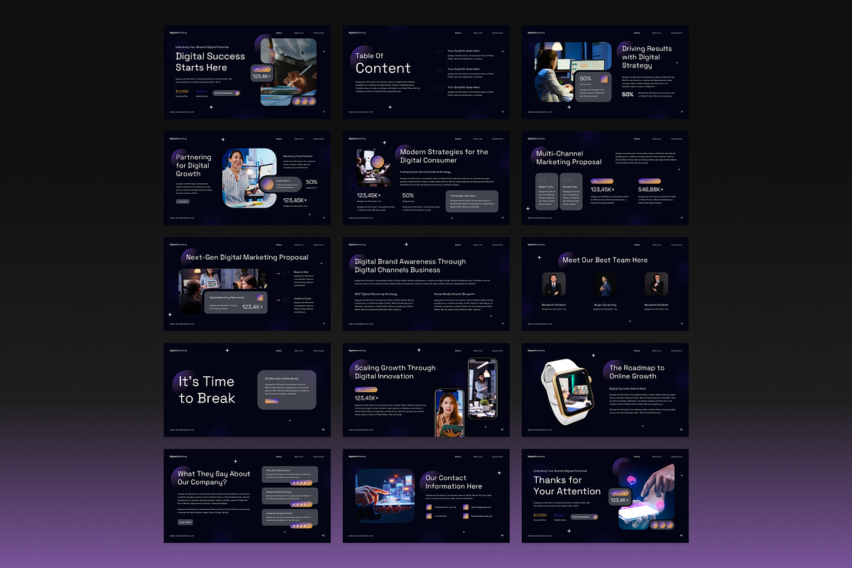 Digital Marketing Presentation preview 6
