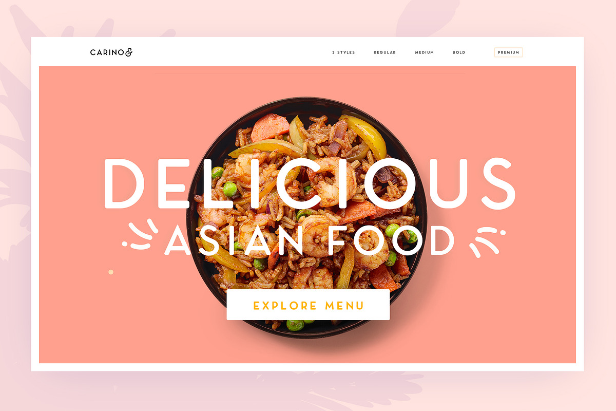 Carino - A Modern Elegant Typeface preview 7
