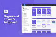 Queezy - Quiz App UI Kit, an UI Kit Template by Creative Perspective (Thumbnail 3 of 8)