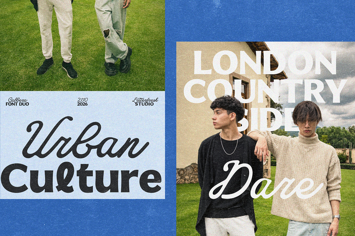 Calbera - Font Duo, a Script Font by Letter Fresh (Photo 10 of 13)