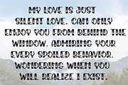 Love Baby | Script Font, a Script Font by Scratchones (Thumbnail 6 of 8)