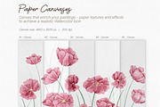Watercolor Brushes for Procreate, a Brush Add-On by Gau Silva Studio (Thumbnail 5 of 11)