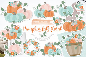 Pumpkin Fall Floral