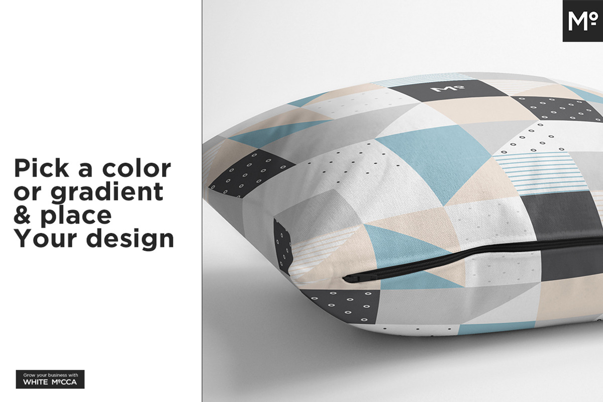 The Pillow Cover Mock-ups Set, a Household Mockup by Mocca Mockups Store (Photo 10 of 14)