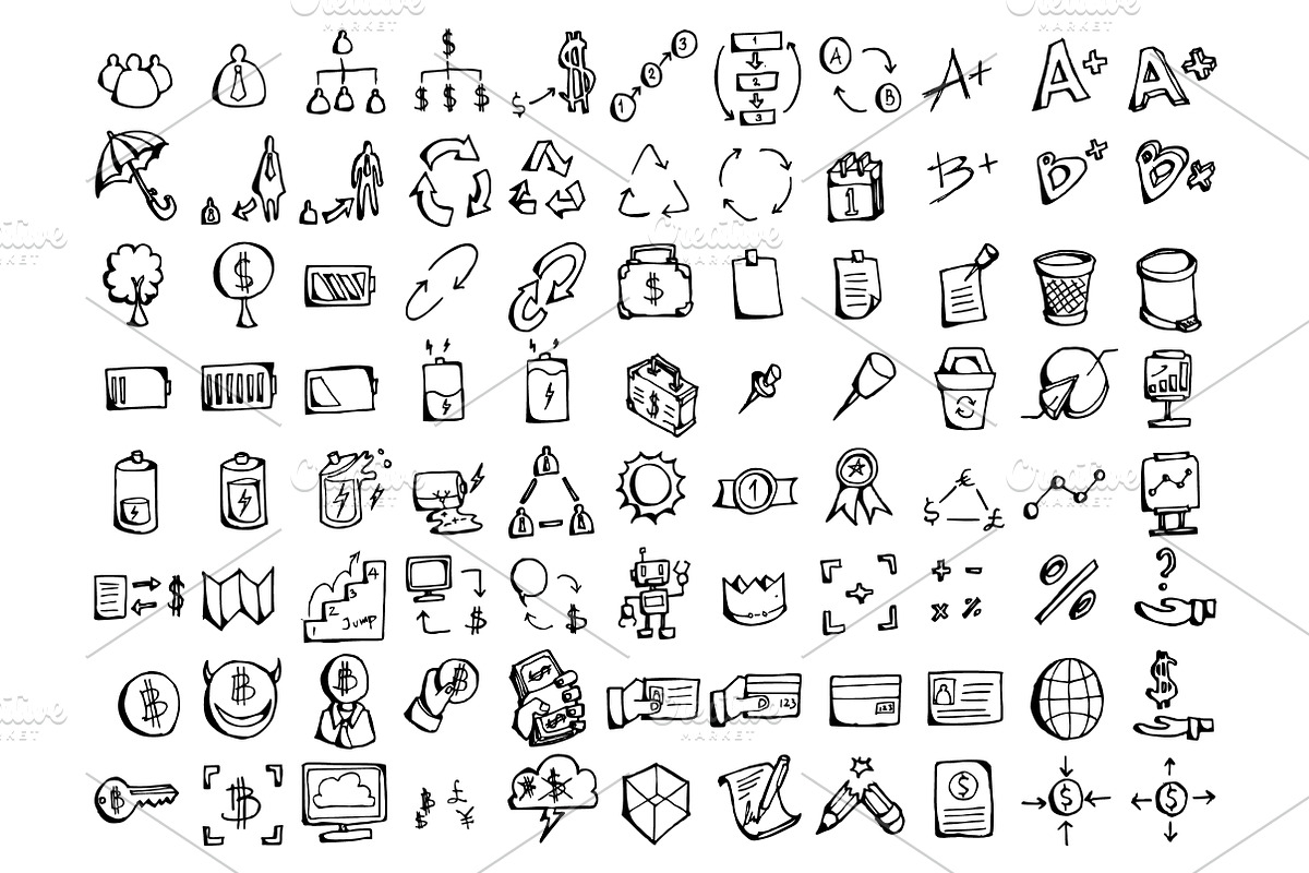 3140 Hand Drawn doodle Icons, an Outline Icon by TKDoodle (Photo 33 of 42)