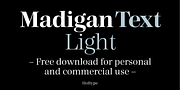 Madigan Text, a Serif Font by Hoftype (Thumbnail 6 of 11)