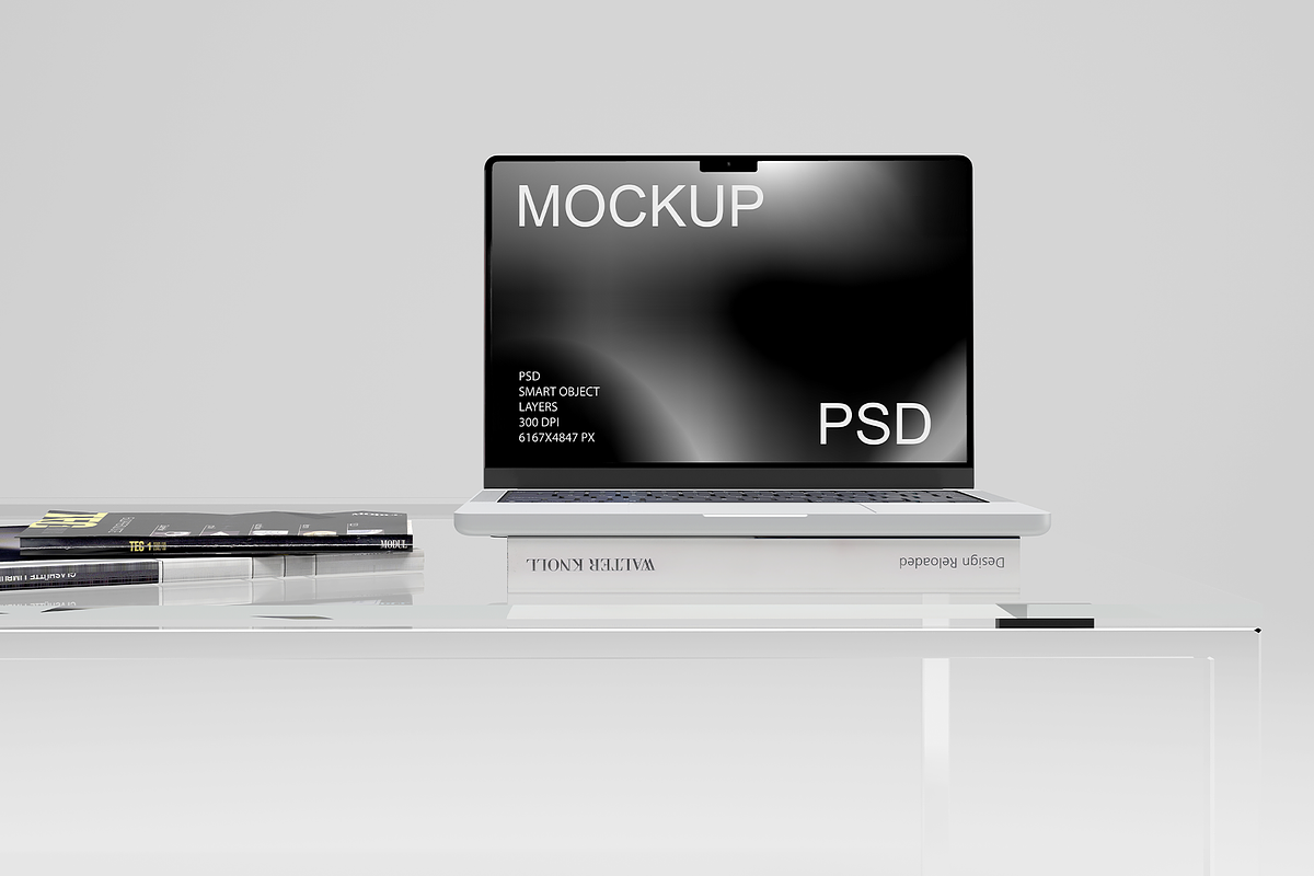 Macbook Pro/Laptop Mockup, an Advertising Mockup by Replika Machine (Photo 2 of 5)