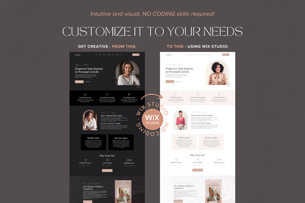 Wix Studio Template for Coaches preview 4