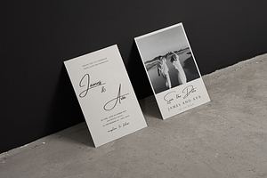 Canva - Minimal Wedding Set, an Invitation Template by Zale Atelier