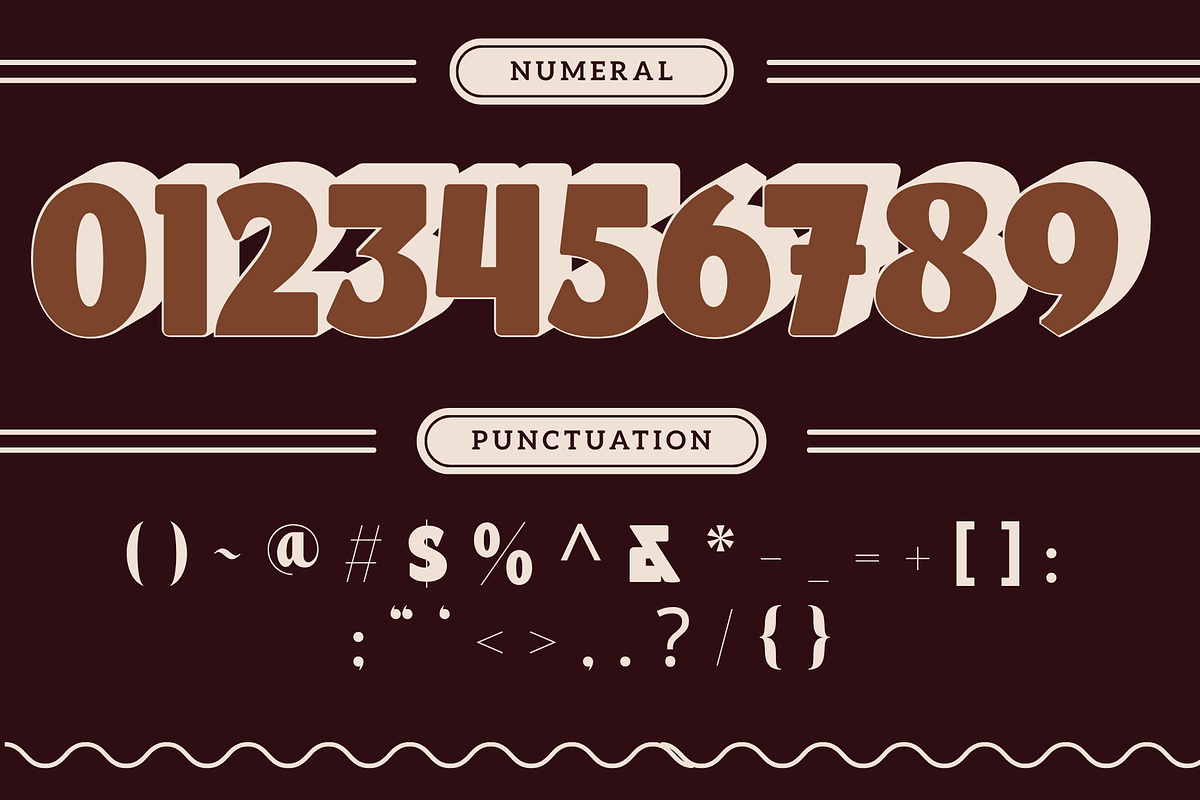 Flury Muffin - Food Logo Font, a Sans Serif Font by Nirmana Visual (Photo 8 of 13)