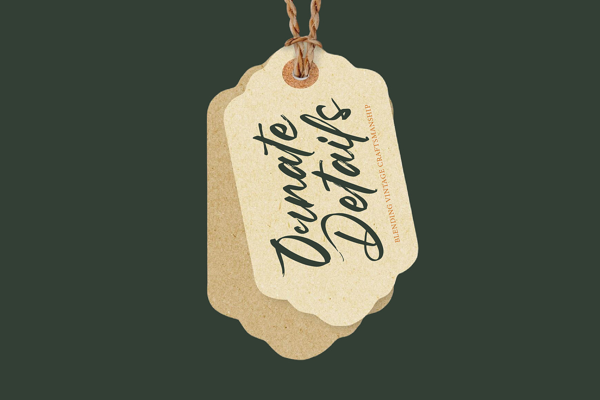 Pluretta Vintage Modern Brush Font, a Serif Font by Letterena Studios Script (Photo 5 of 20)