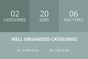 90 Coffee & Cafe Filled Icons