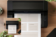 A4 Printer Mockup Printables PR-GR-3, a Household Mockup by Callistemon Creative (Thumbnail 7 of 9)