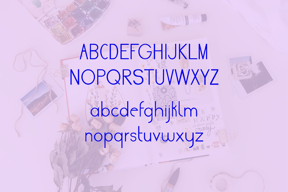 Craft Sans Serif Bullet Journal Font, a Handwritten Font by InkCloudDesign (Photo 6 of 9)