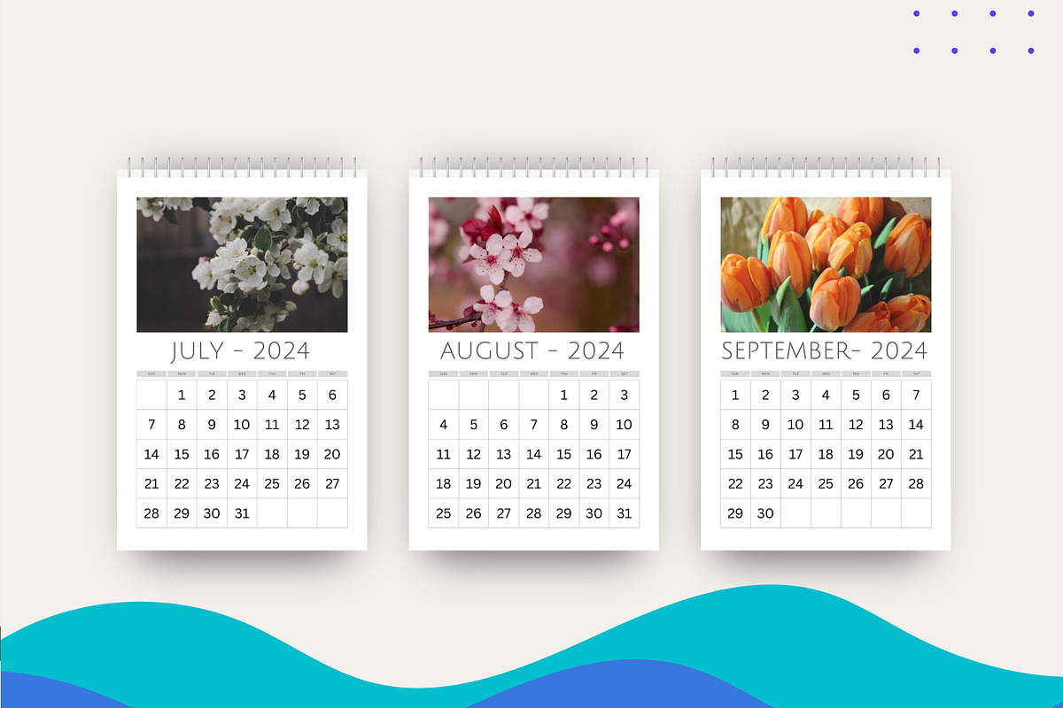 Calendar Canva Template, a Stationery Template by Ultimate Template Shop (Photo 5 of 6)