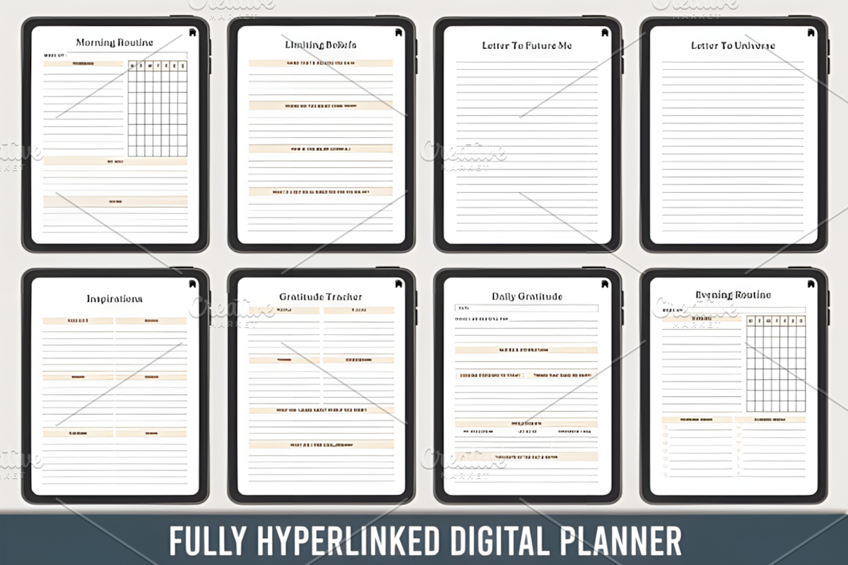 Digital Manifestation Journal Canva, a Social Media Template by Coco Bloom (Photo 2 of 5)