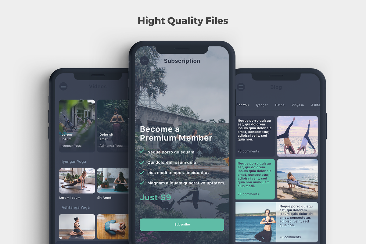 Classi - Educational Video App UI Ki, an UI Kit Template by uicube (Photo 4 of 4)