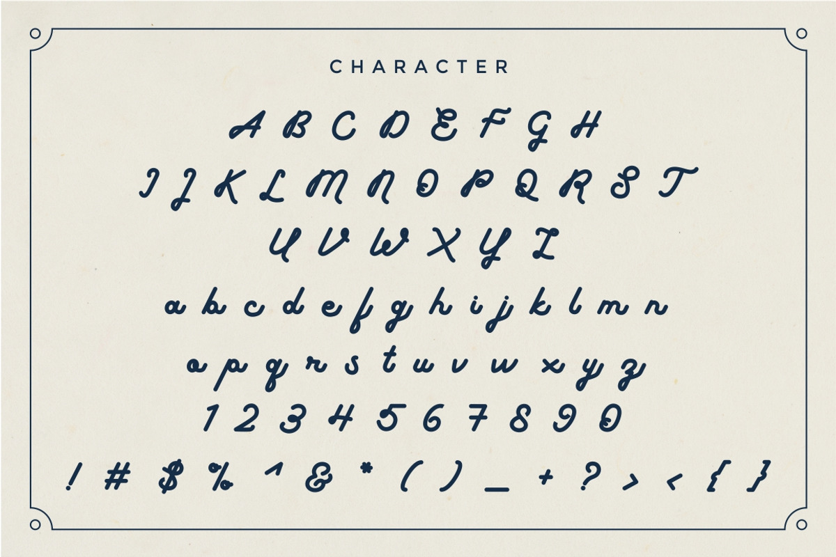 boldline - monoline bold typeface preview 6