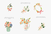 whimsical watercolor clipart set, a Decorative Illustration by Patishop Art (Thumbnail 5 of 10)