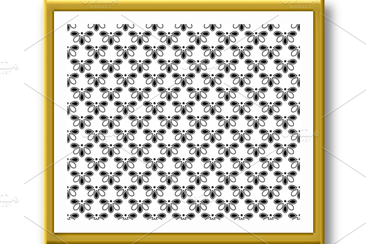 Floral Seamless Vector Pattern With, a Pattern Graphic by FineArtStudio (Photo 3 of 3)