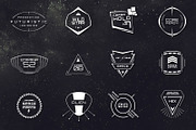 12 Sci-Fi Badges, a Templates & Theme by Tugcu Design Co. (Thumbnail 5 of 5)