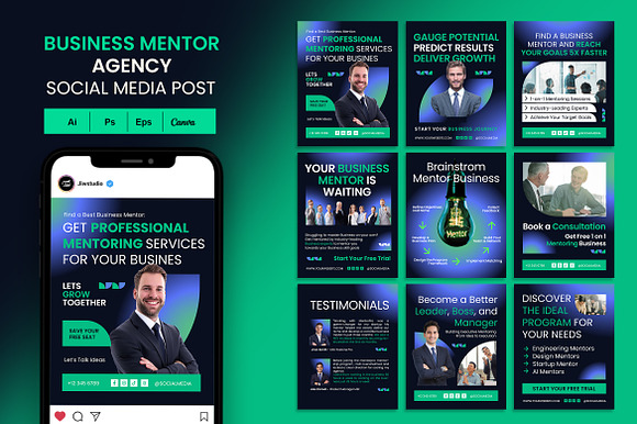 Business Mentor Agency-Social Media preview 5