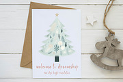 Nordic Christmas Tree Clipart, an Illustration by CreationArt (Thumbnail 3 of 6)