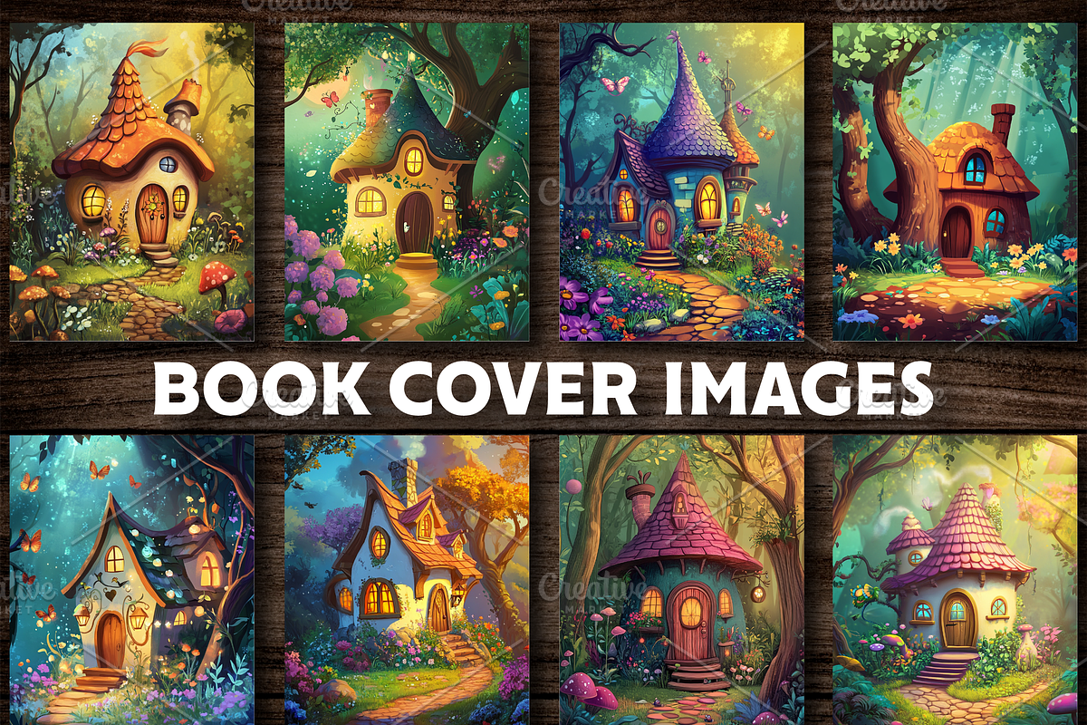 Fairy House Coloring Book For Adults, an Education Illustration by Design Station (Photo 3 of 5)