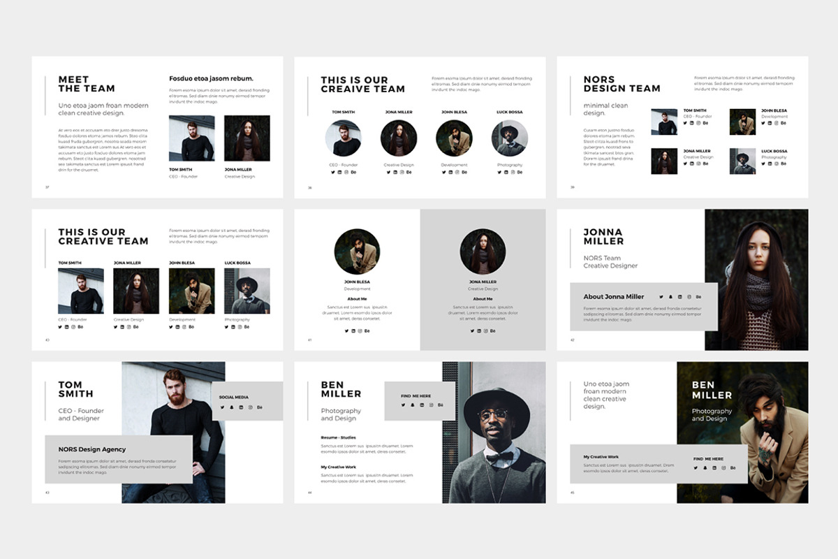 NORS Google Slides Template + Bonus, a Presentation Template by PixaSquare (Photo 9 of 19)
