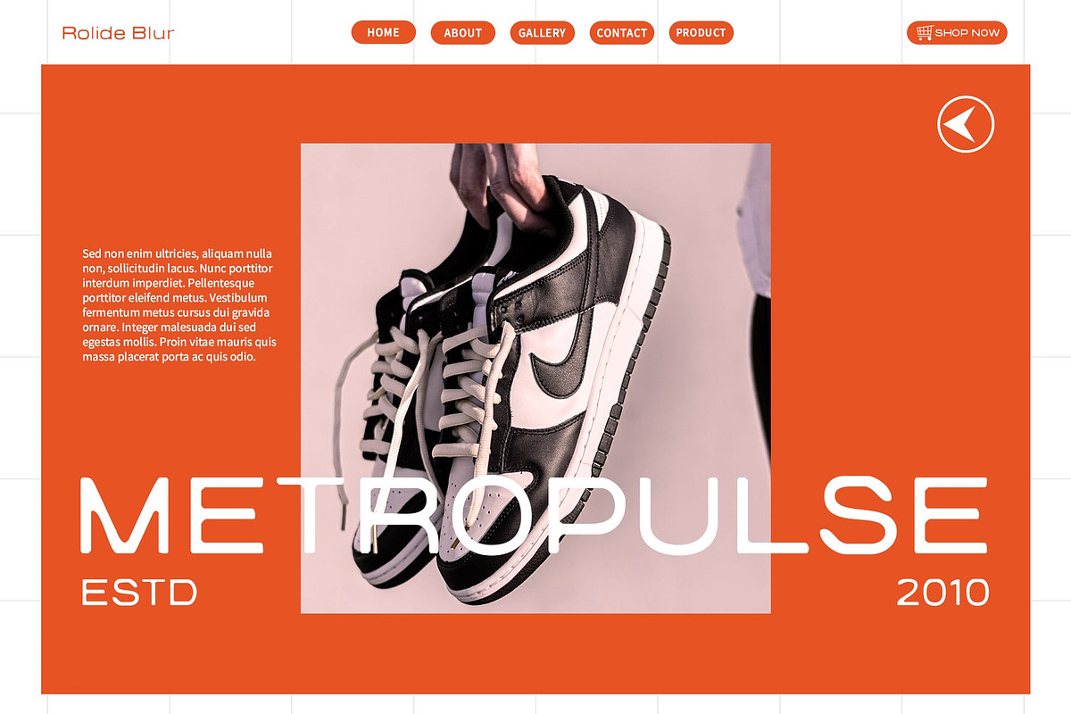 Rolide Blur, a Sans Serif Font by Craft Supply Co. (Photo 3 of 8)