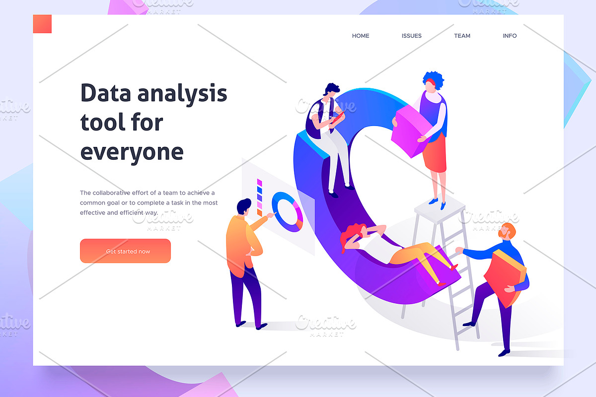 Charts collection - 5 illustrations, a Templates & Theme by Formfrom (Photo 5 of 5)
