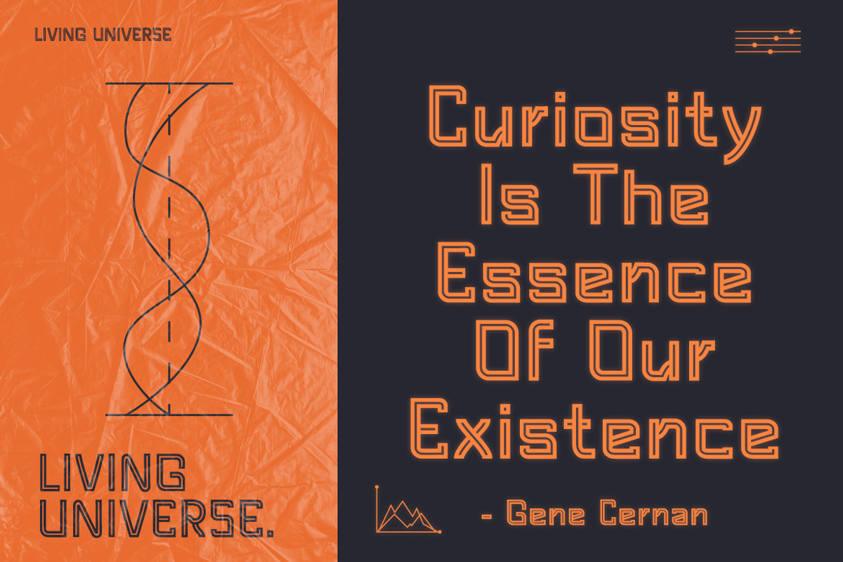 Cosmogen - Space Futuristic Font, a Font by Typefactoryco (Photo 5 of 8)