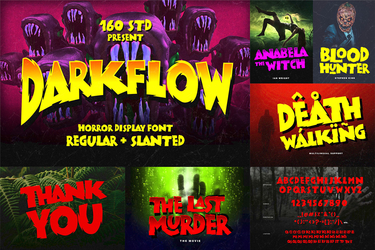 160 Studio Font Bundle | 95% OFF, a Sans Serif Font by 160 Studio (Photo 17 of 29)