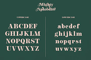 Mighty Aphrodite // A Classy Serif, a Serif Font by Megs Lang (Thumbnail 10 of 22)